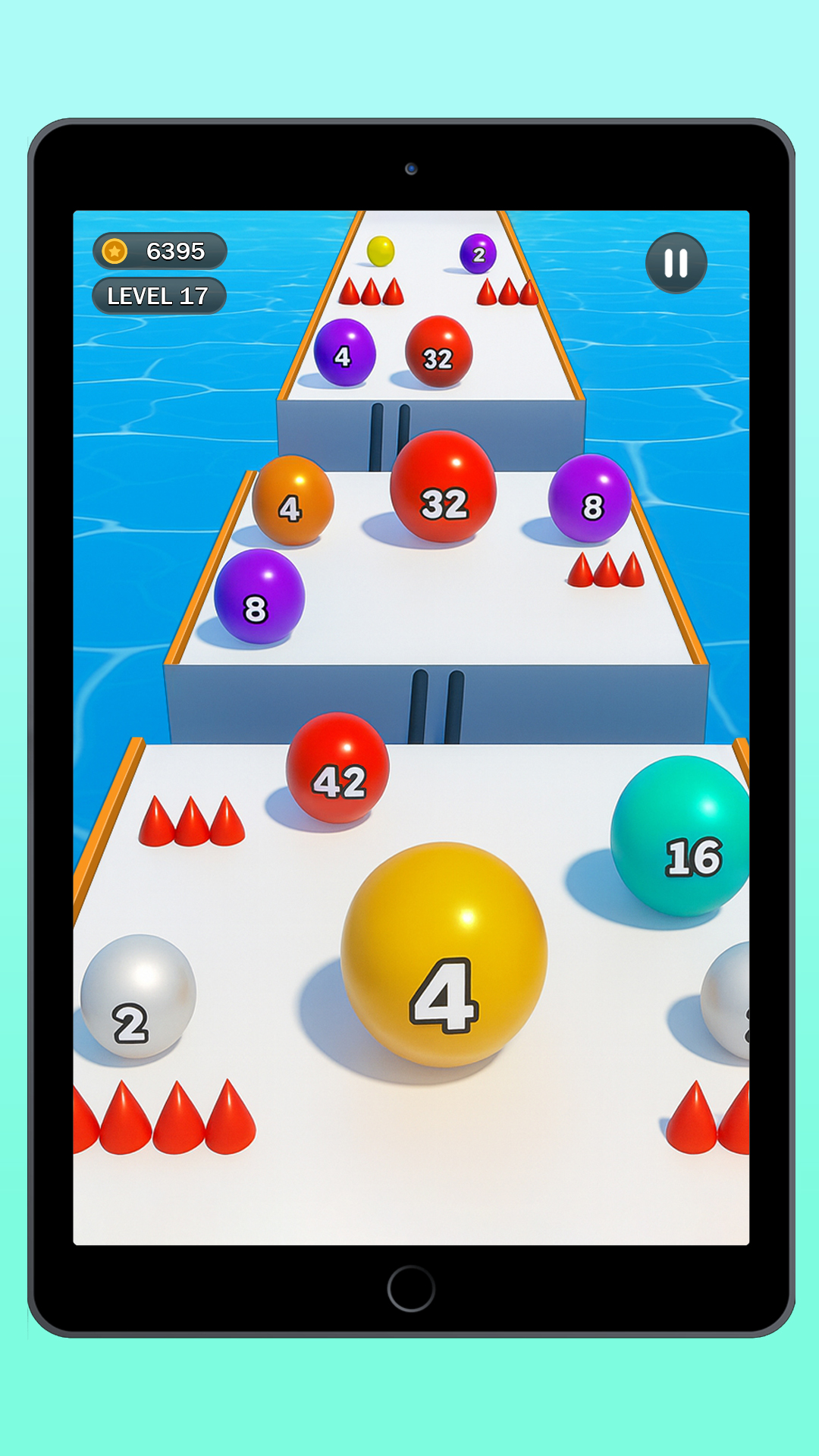 2048 Ball Rush! Numbers Ball Run Merge Master - 2248 Number